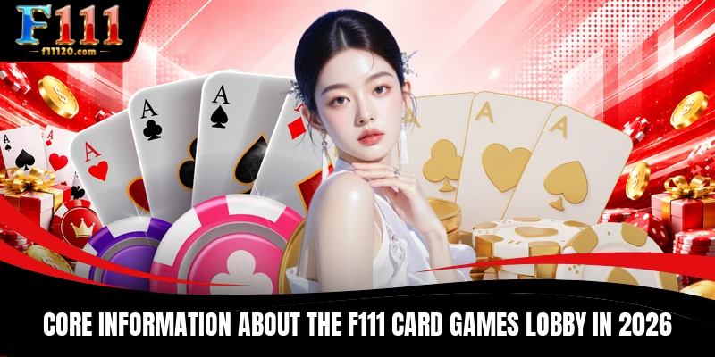Core information about the F111 Card Games lobby in 2026