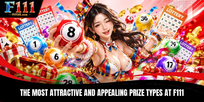 The most attractive and appealing prize types at F111